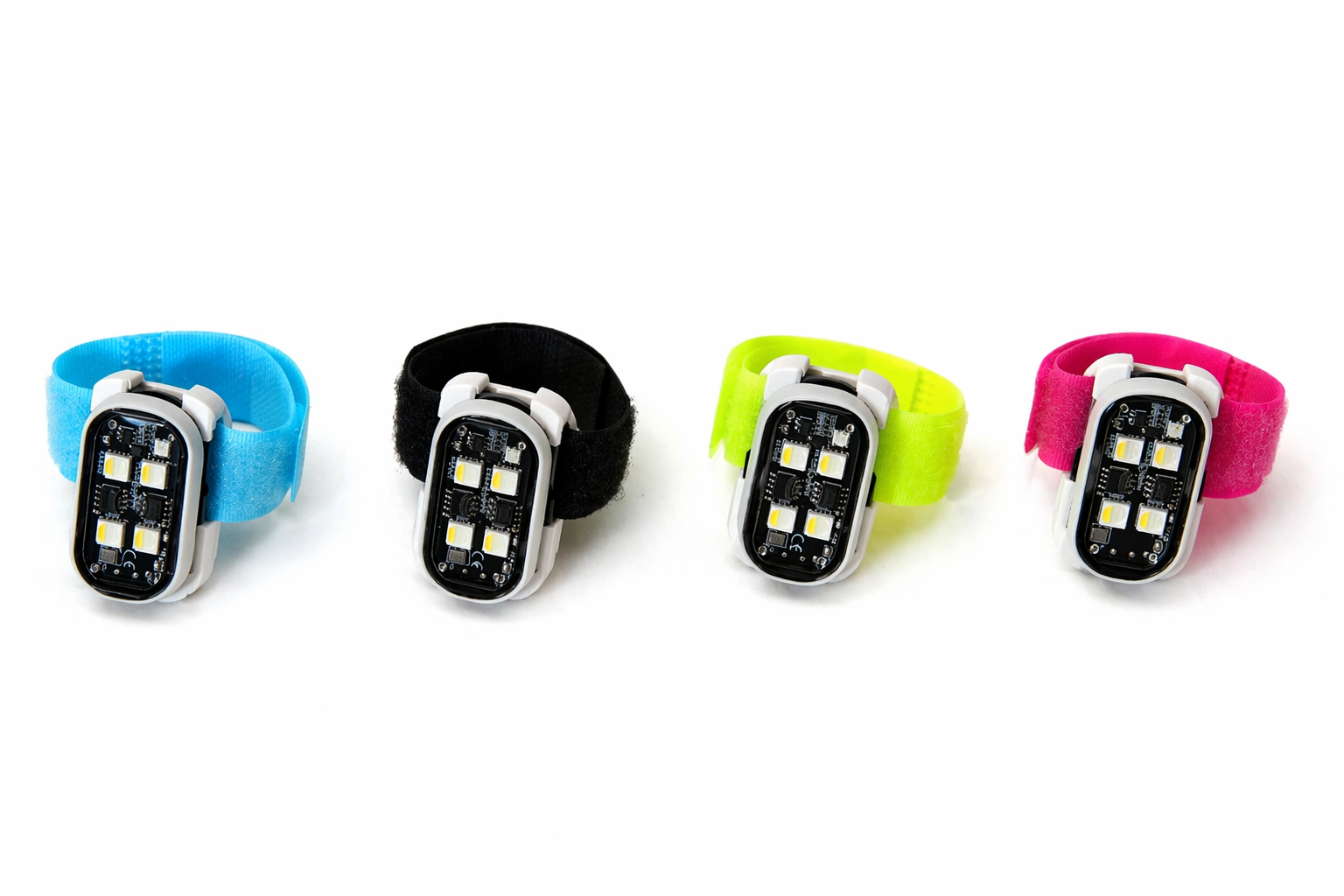 Flex Straps – (STRAPS ONLY) Colored Velcro Mount Straps for (LED Calisthenic Lighting kit) & Calisthenics Bars